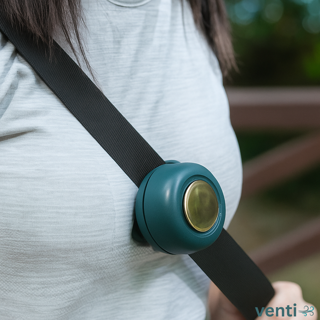 Tragbarer Clip-On Ventilator