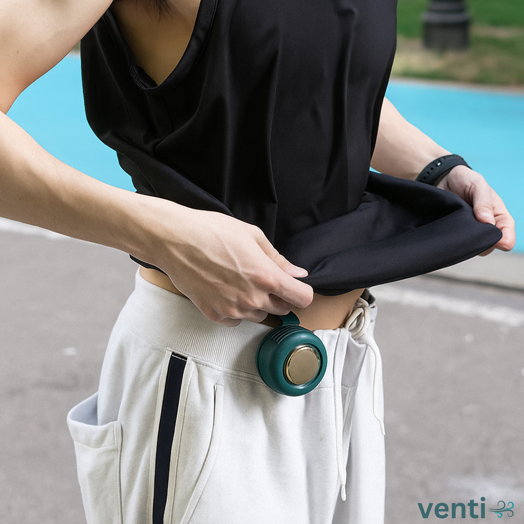 Tragbarer Clip-On Ventilator